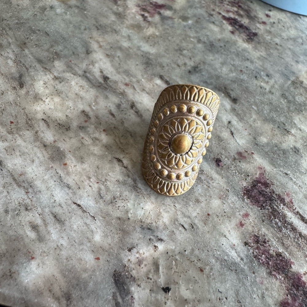 Gold Statement Ring